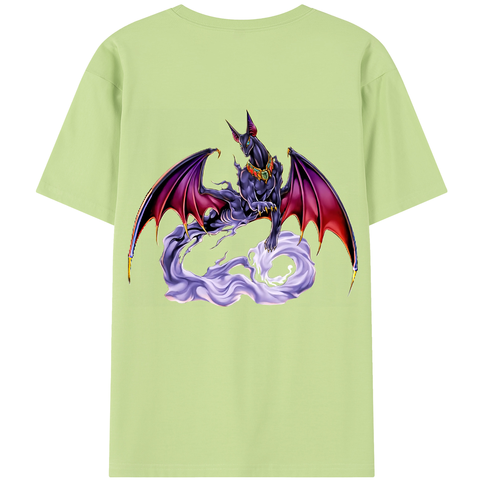 （画像用） 遊☆戯☆王 Yu-Gi-Oh! 綿100％半袖Tシャツ（背面プリント）